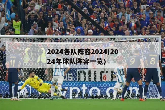 2024各队阵容2024(2024年球队阵容一览)